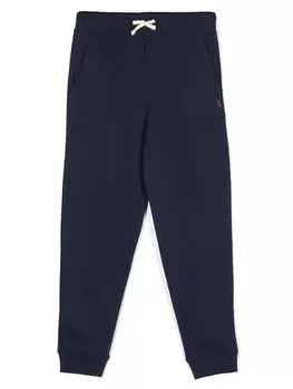 Ralph Lauren спортивные брюки с кулиской и вышитым логотипом, синий