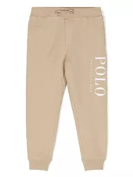 Ralph Lauren спортивные брюки с логотипом, нейтральный цвет