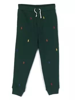 Ralph Lauren спортивные брюки с логотипом Polo Pony, зеленый