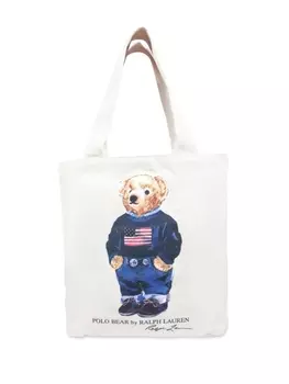 Ralph Lauren сумка-тоут Polo Bear, белый