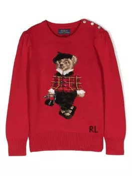 Ralph Lauren толстовка Polo Bear, красный