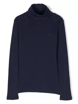 Ralph Lauren толстовка Polo Pony с высоким воротником, синий