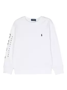 Ralph Lauren толстовка с логотипом, белый