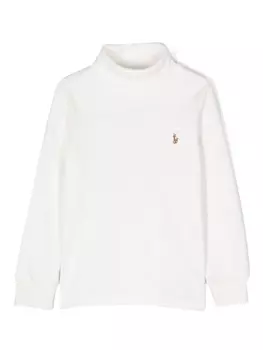 Ralph Lauren толстовка с логотипом Polo Pony, белый