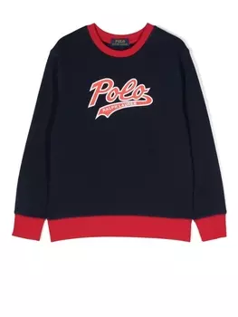 Ralph Lauren толстовка с логотипом, синий