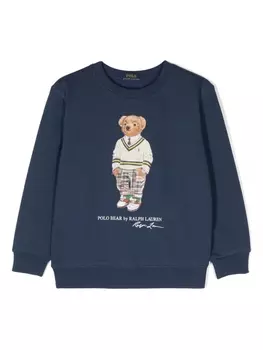 Ralph Lauren толстовка с логотипом, синий
