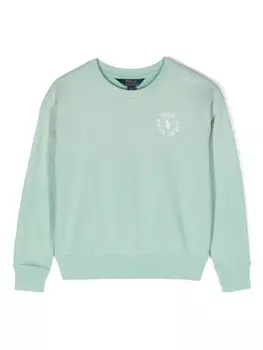 Ralph Lauren толстовка с логотипом, зеленый