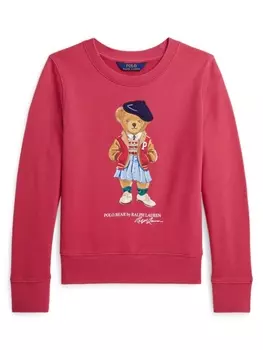 Ralph Lauren толстовка с принтом, розовый