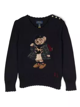 Ralph Lauren толстовка с узором, синий