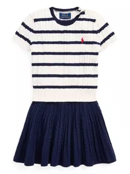 Ralph Lauren трикотажный комплект из топа и юбки, белый