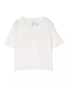 Ralph Lauren укороченная футболка, белый