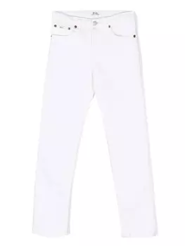 Ralph Lauren узкие джинсы Sullivan, белый