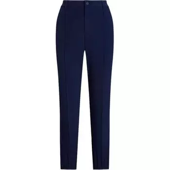 Ralph Lauren Женские трикотажные спортивные брюки FW24, элегантные, темно-синие