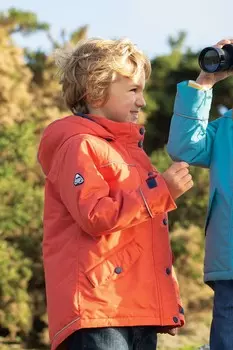 Рамблер 3 в 1 пальто Frugi, оранжевый