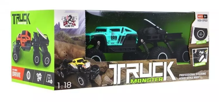 Рамиз, машина 1:18 Гусеничный 6x6 R/C 2.4G Синий RAMIZ