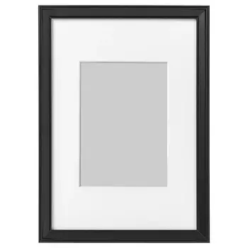 Рамка, черная, 21х30 см, KNOPPNG IKEA