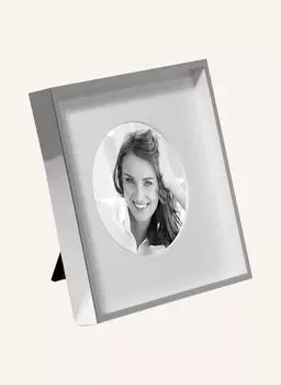Рамка для фотографий 10х10 см в диаметре Fink, серебряный