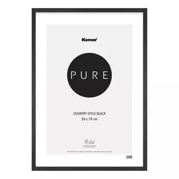 Рамка для фотографий Komar Holz Country Style, черный