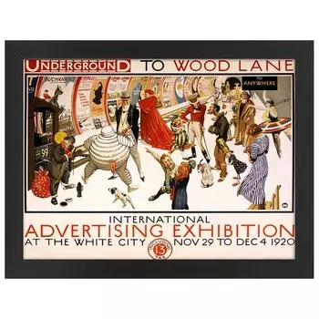 Рамка для фотографий LegendArte 1920 Advertising Exhibition, черный