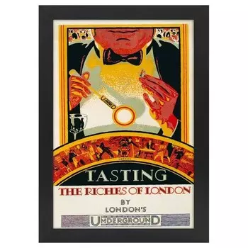 Рамка для фотографий LegendArte 1927 Tasting The Riches, черный