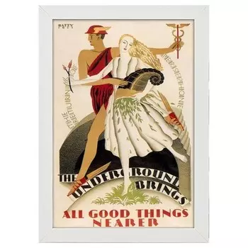 Рамка для фотографий LegendArte 1933 Good Things Nearer, белый