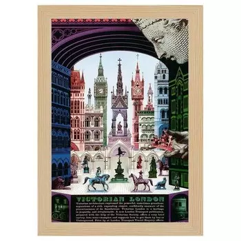 Рамка для фотографий LegendArte 1974 Victorian London цвет eiche