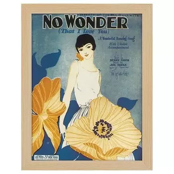 Рамка для фотографий LegendArte No Wonder (That I Love You) цвет eiche