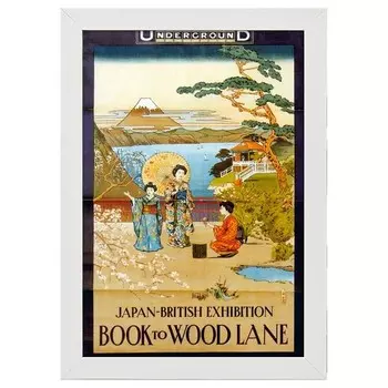 Рамка для фотографий LegendArte Poster 1910 Exhibition, белый