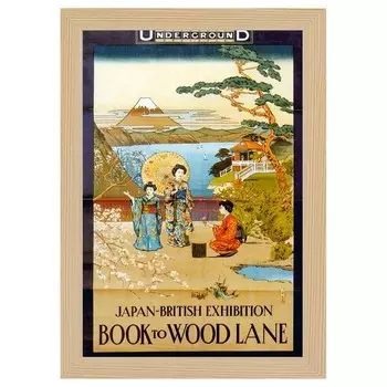 Рамка для фотографий LegendArte Poster 1910 Exhibition цвет eiche