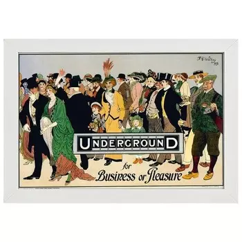 Рамка для фотографий LegendArte Poster 1913 Business, белый