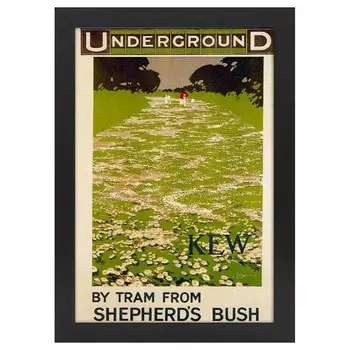 Рамка для фотографий LegendArte Poster 1913 Kew, черный