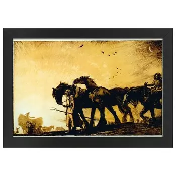 Рамка для фотографий LegendArte Poster 1916 Harvest, черный