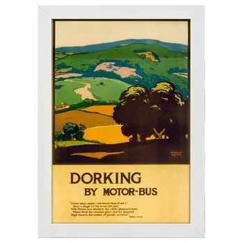Рамка для фотографий LegendArte Poster 1920 Dorking, белый