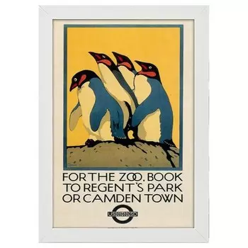 Рамка для фотографий LegendArte Poster 1921 Zoo, белый