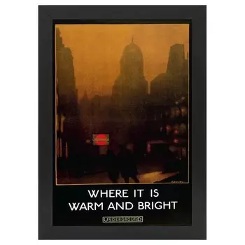 Рамка для фотографий LegendArte Poster 1924 Warm and Bright, черный