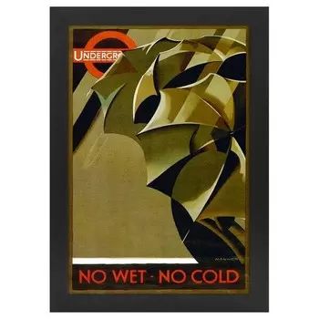 Рамка для фотографий LegendArte Poster 1925 Umbrella, черный