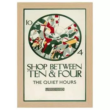 Рамка для фотографий LegendArte Poster 1926 Quiet Hours цвет eiche