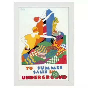 Рамка для фотографий LegendArte Poster 1926 Summer Sales, белый