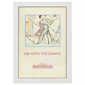 Рамка для фотографий LegendArte Poster 1927 Dance, белый