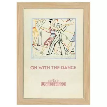 Рамка для фотографий LegendArte Poster 1927 Dance цвет eiche dekor