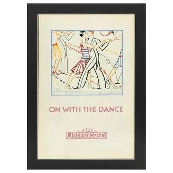 Рамка для фотографий LegendArte Poster 1927 Dance, черный