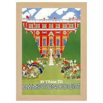 Рамка для фотографий LegendArte Poster 1927 Hampton Court цвет eiche