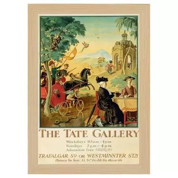 Рамка для фотографий LegendArte Poster 1928 London Museum цвет eiche