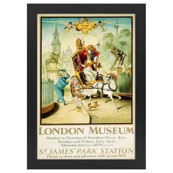 Рамка для фотографий LegendArte Poster 1928 Tate Gallery, черный