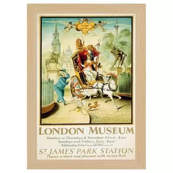 Рамка для фотографий LegendArte Poster 1928 Tate Gallery цвет eiche dekor