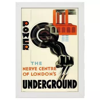 Рамка для фотографий LegendArte Poster 1931 Power, белый