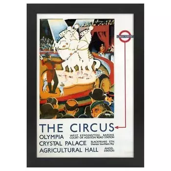 Рамка для фотографий LegendArte Poster 1933 Circus, черный