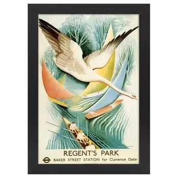 Рамка для фотографий LegendArte Poster 1937 Regents Park, черный