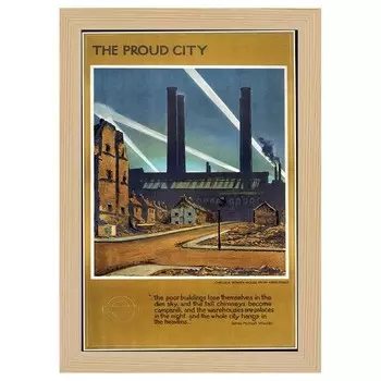 Рамка для фотографий LegendArte Poster 1944 Proud City цвет eiche