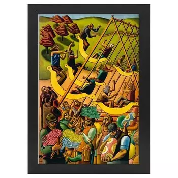 Рамка для фотографий LegendArte Poster 1951 Fairs, черный